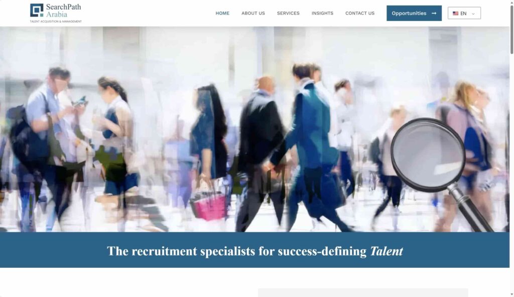 SearchPath Arabia: The recruitment specialists for success-defining Talent