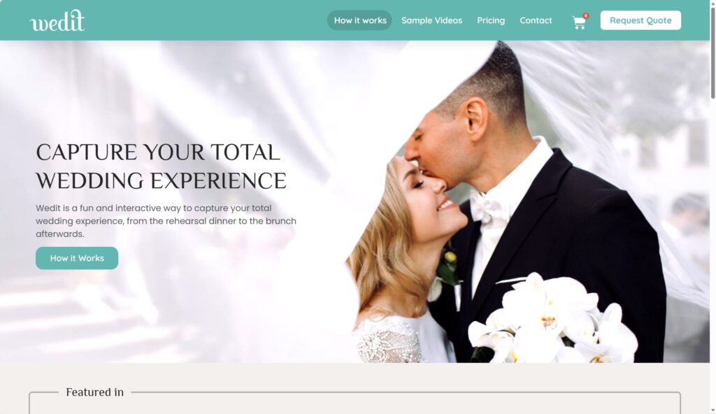 Wedit – DIY Wedding Videography with Professional Editing